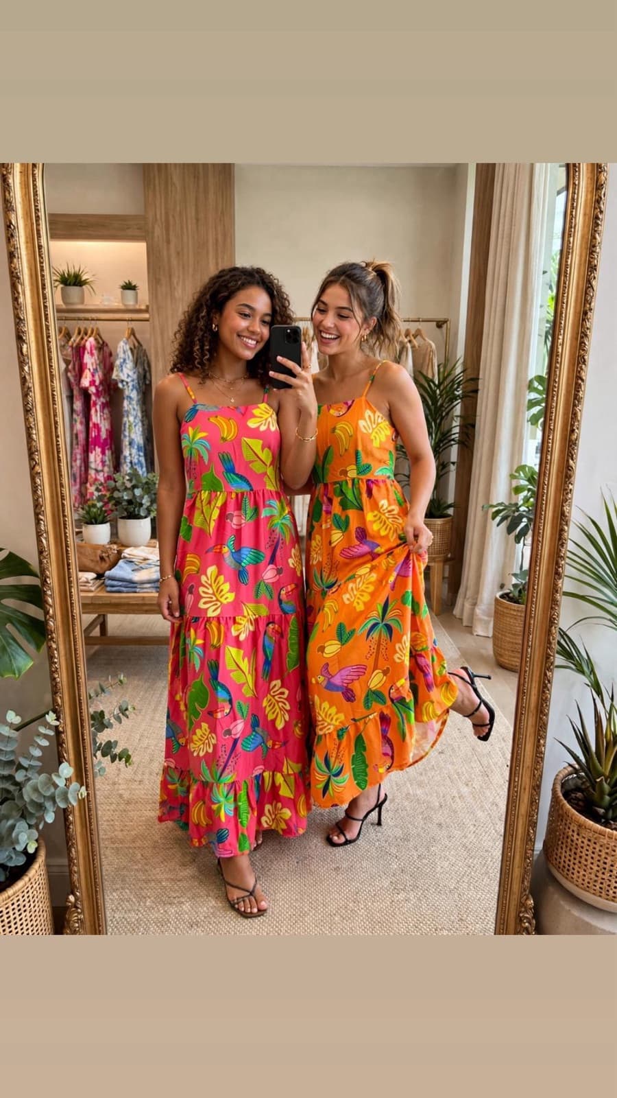 Vestido Longo Três Marias Tropical