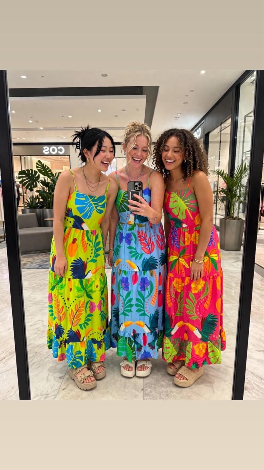 Vestido Longo Três Marias Tropical