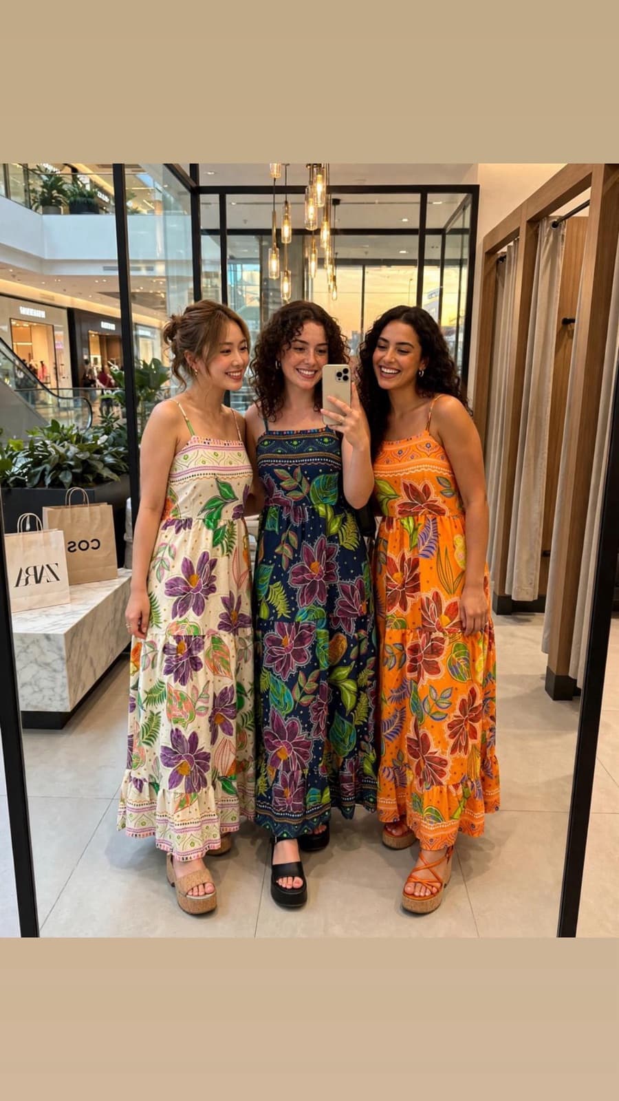 Vestido Longo Três Marias Tropical