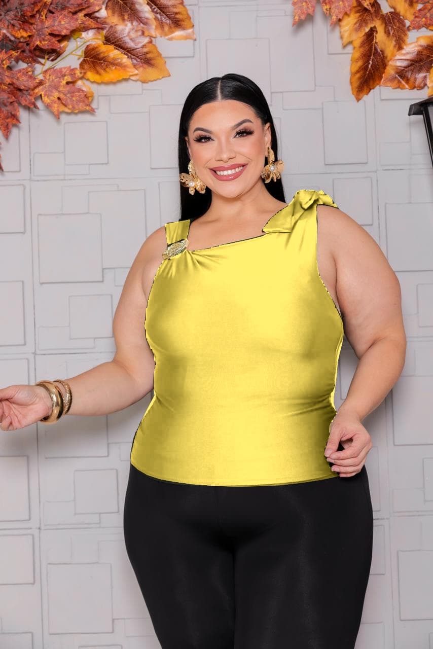 Blusa bianca — amarelo / G1