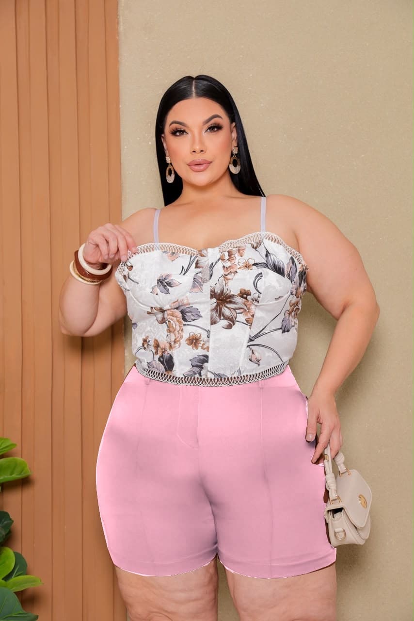 shorts cintura alta — rosabb / g2