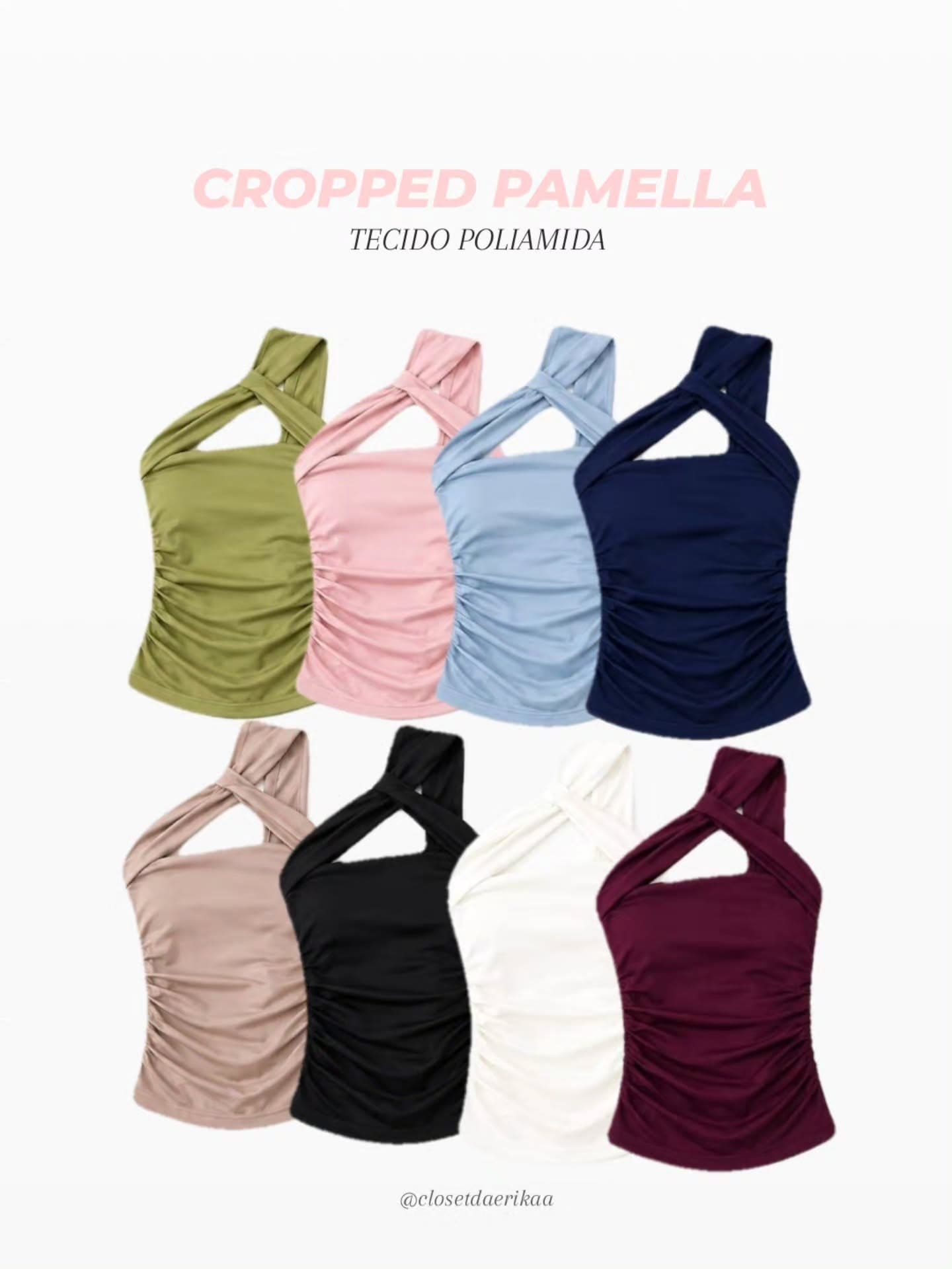 Cropped Pamela — Cropped Pamela - Preto / P