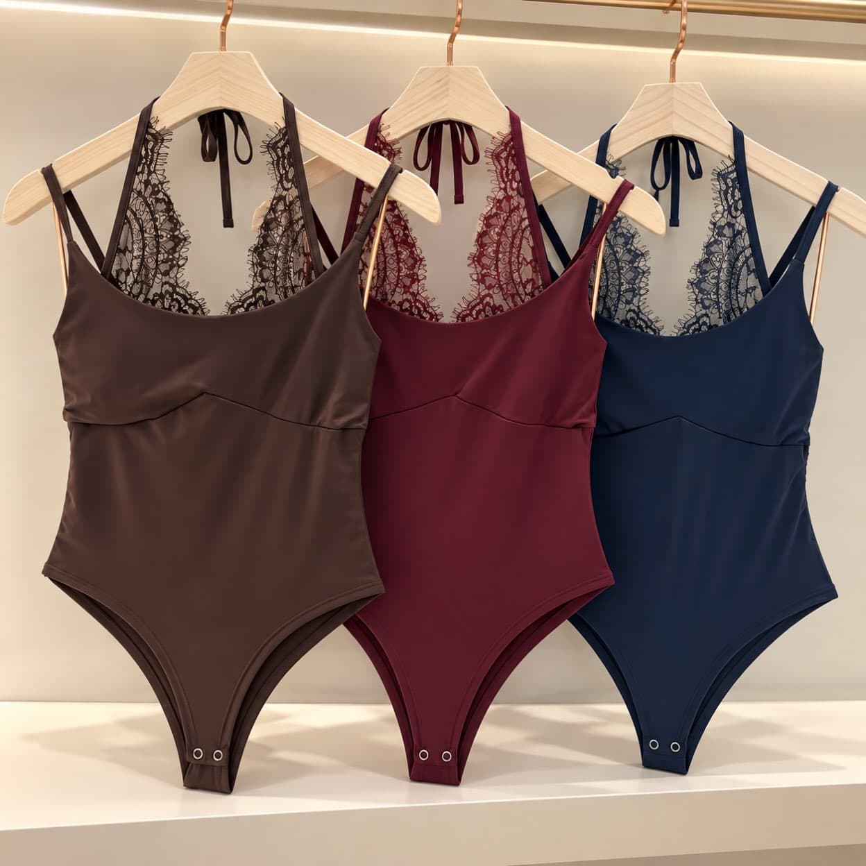 Body Renda — Body Renda - Azul marinho / M