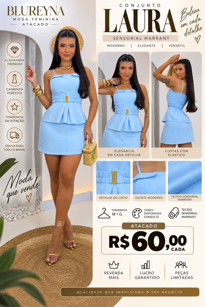 Conjunto Laura Liso