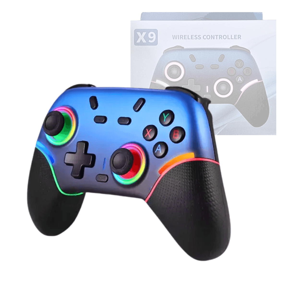 Controle Gamer Sem Fio Compatível Switch Oled ControleX9