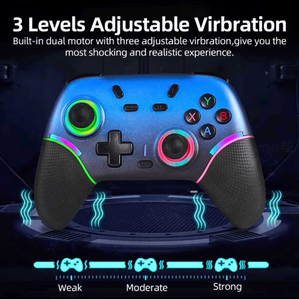 Controle Gamer Sem Fio Compatível Switch Oled ControleX9
