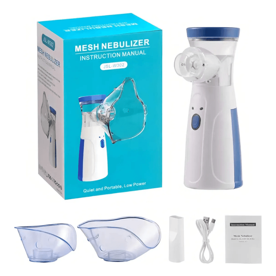 Inalador Portátil Nebulizador Ultrassônico Adulto JSL-W302