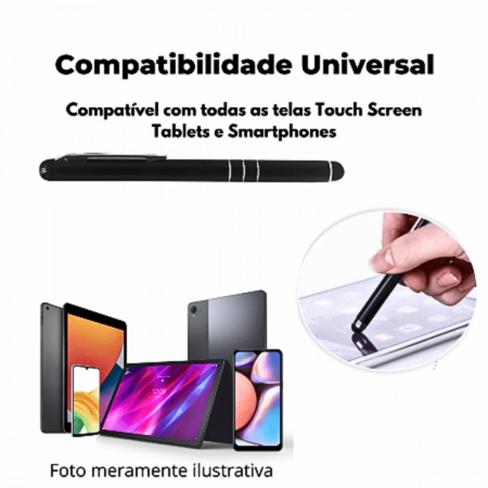 Caneta Touch Screen Stylus Universal Tablet B125A-P18