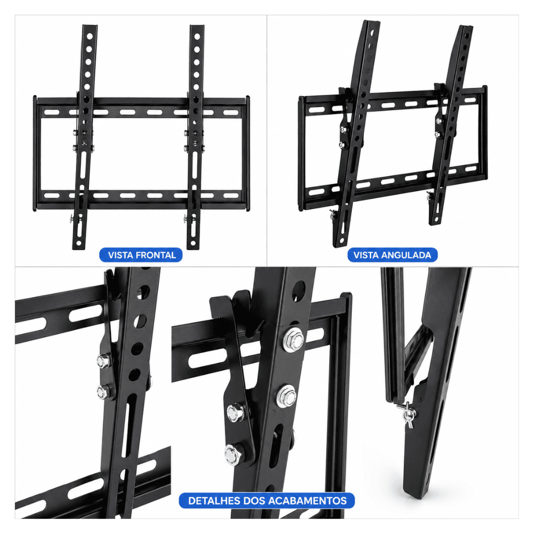 Suporte TV Parede Inclinável 26 a 65 Polegadas MD-30252