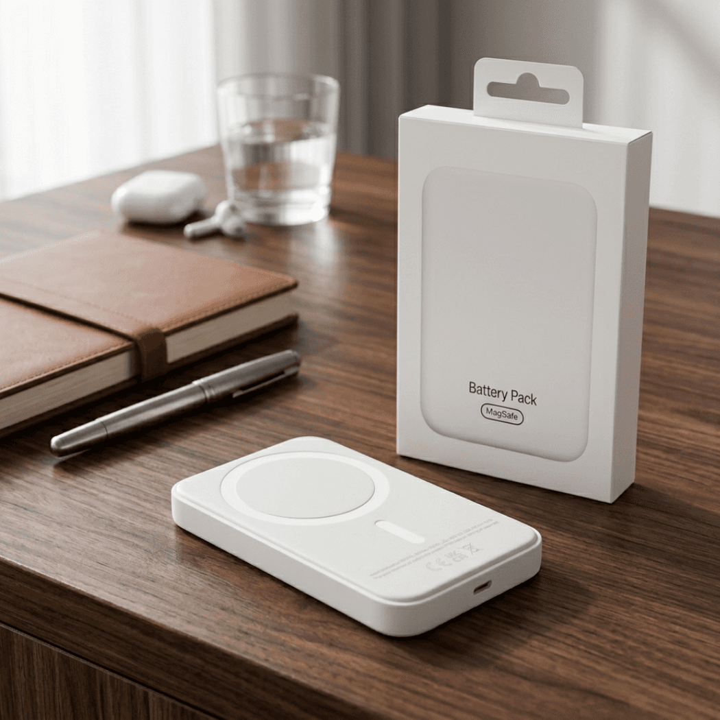 Carregador Portátil Power Bank 5000mAh Sem Fio por 4CD
