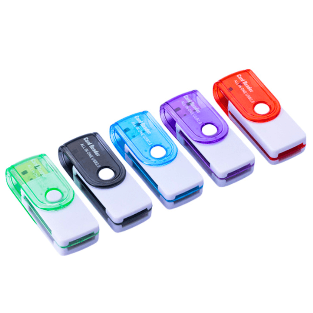 Leitor Cartão Memória 32 1 Universal KA-1107 — Vermelho