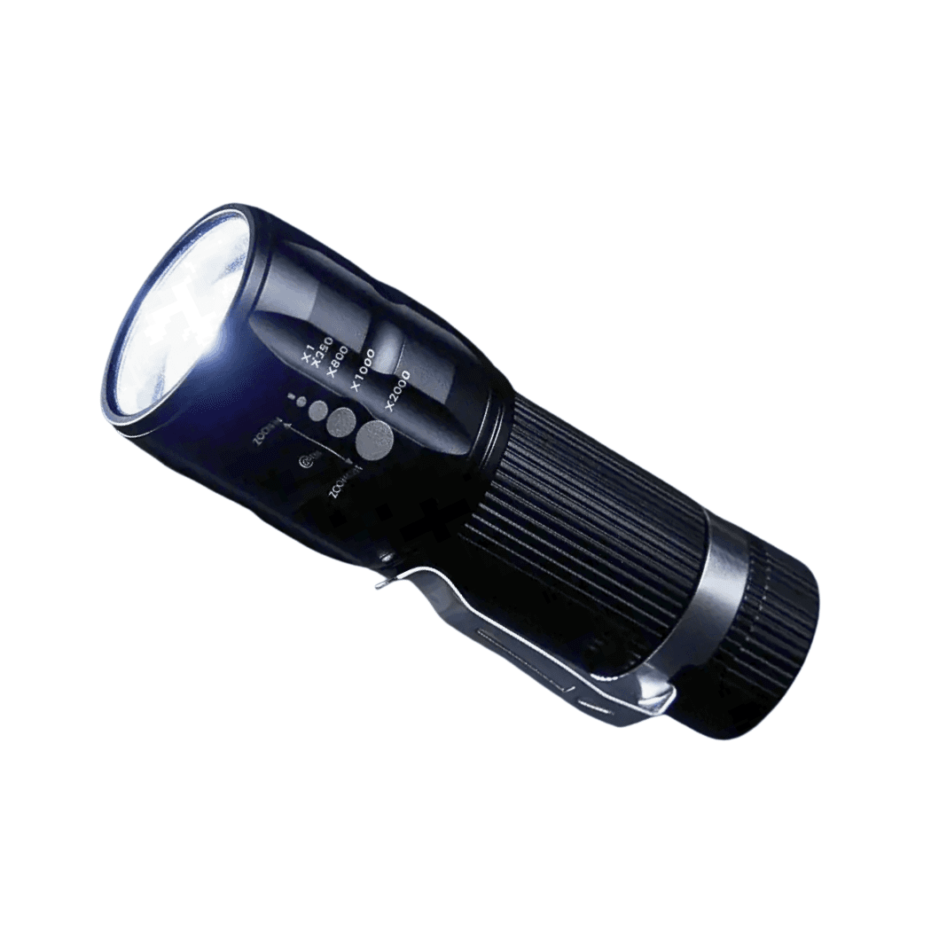 Lanterna Tática Portátil MINI a Pilha Zoom KA-L1589 — default