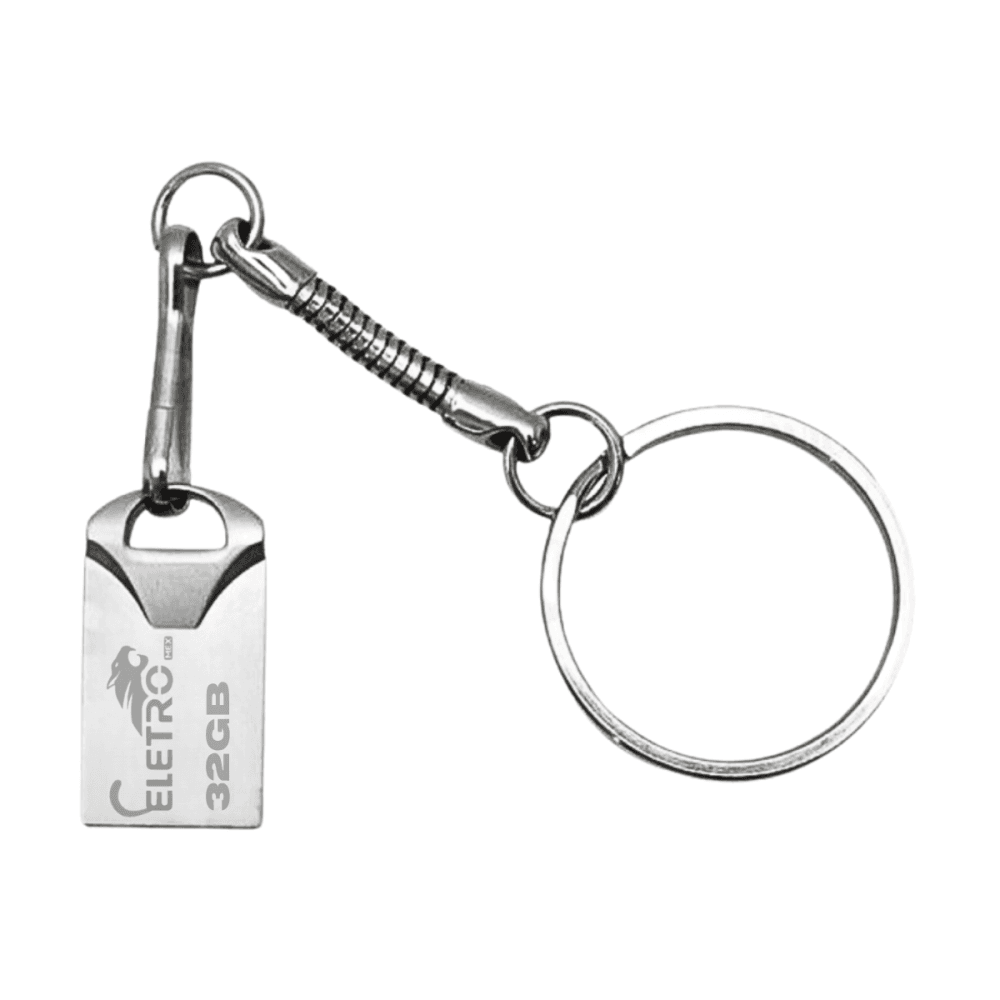Pendrive Chaveiro 32GB Unidade Flash USB Alta EL-AU-32 — default
