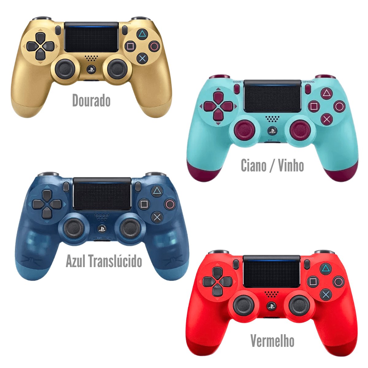 Controle gamer vibração doubleshock bluetooth d3-b