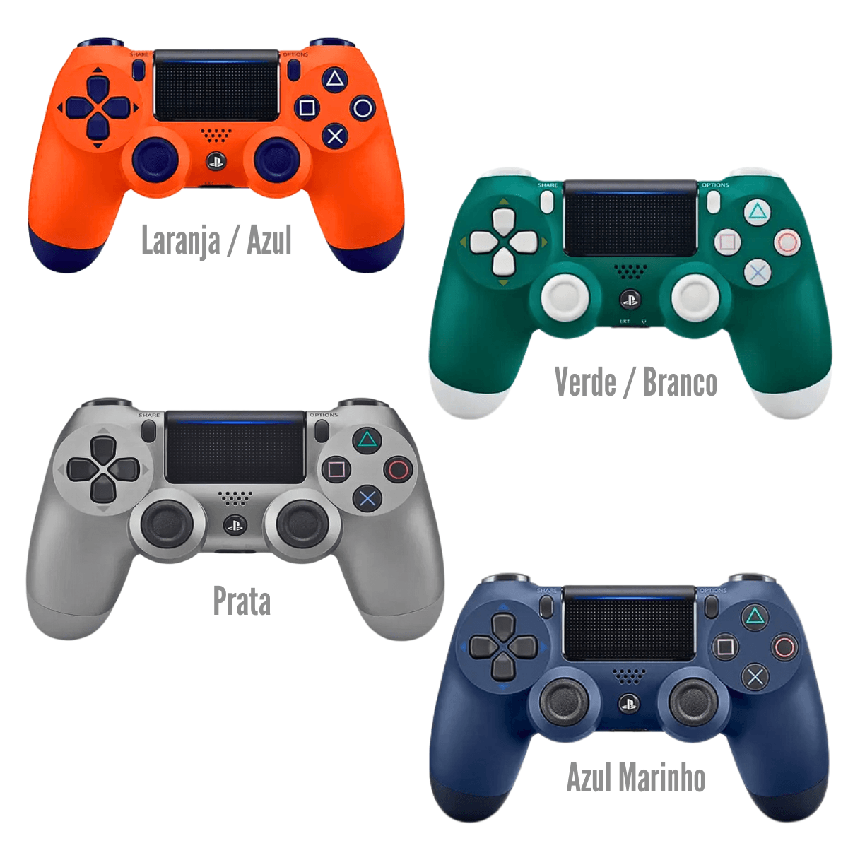 Controle gamer vibração doubleshock bluetooth d3-b