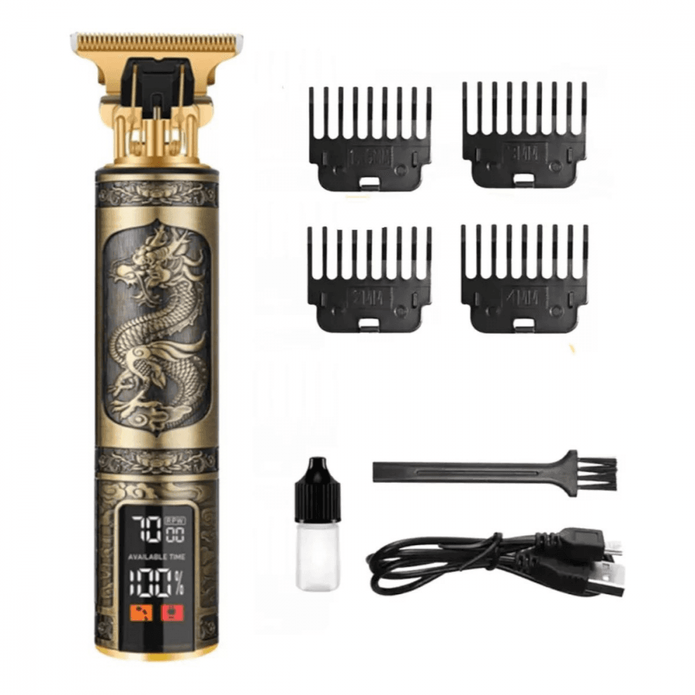 Máquina cortar cabelo barba profissional display ka-3609