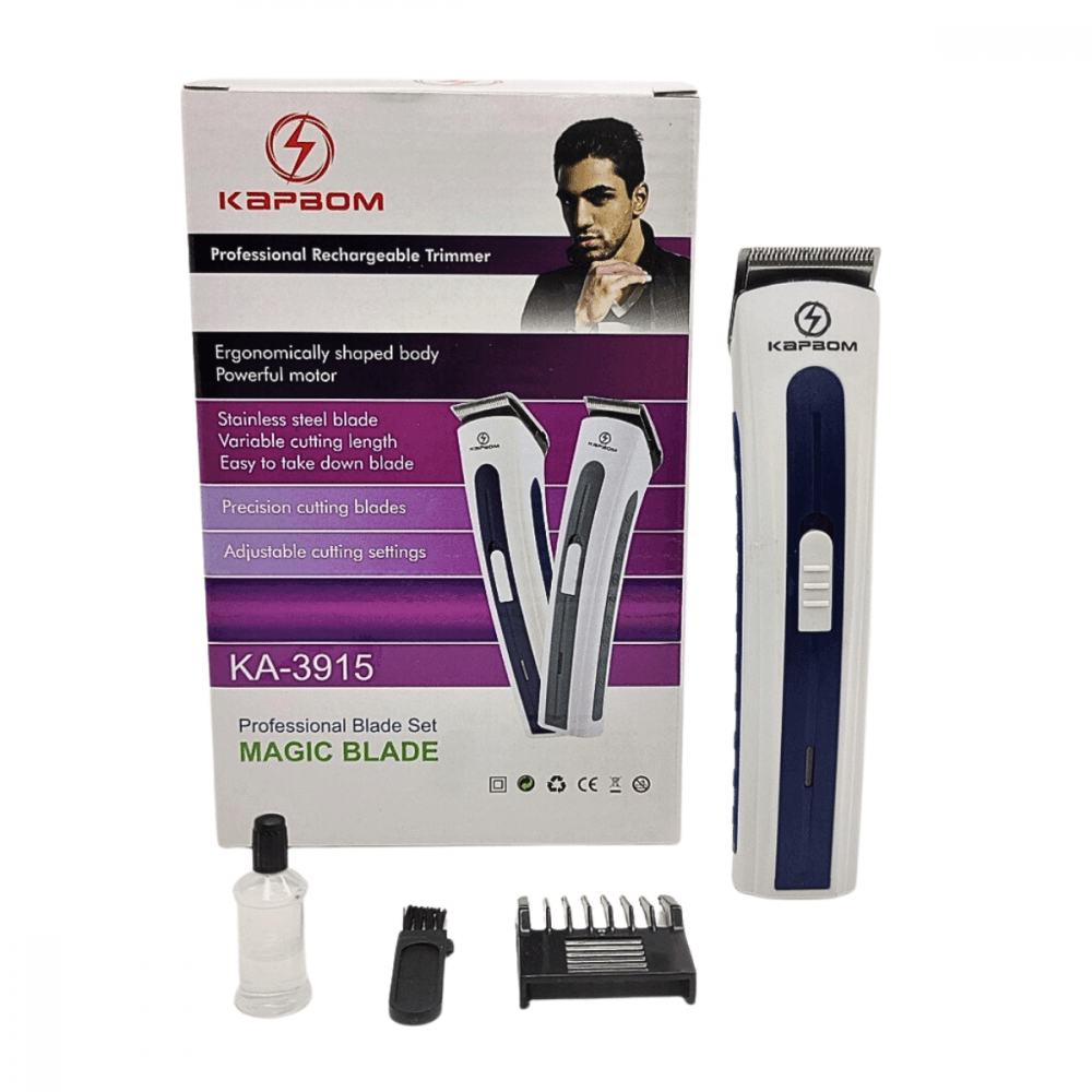 Máquina cortar aparador pelos barba cabelo bivolt ka-3915