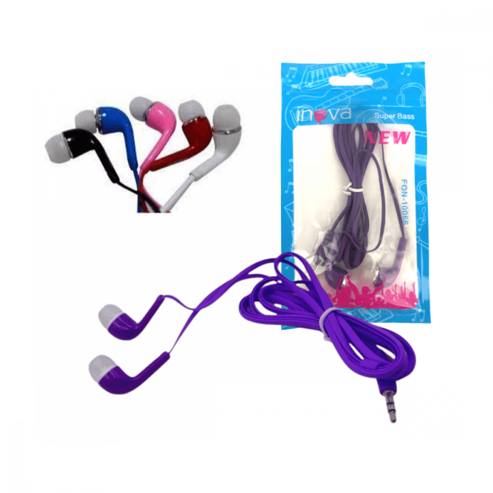 Fone ouvido intra auricular fio sem fon-10066fon-10048 — default