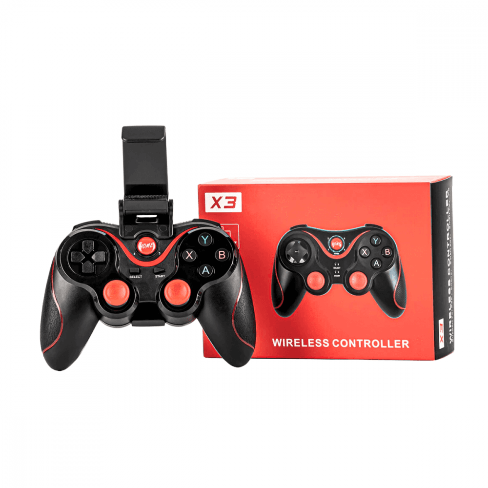 Controle Gamer Sem Fio Suporte Celular Joystick Manete SN-X3 — default
