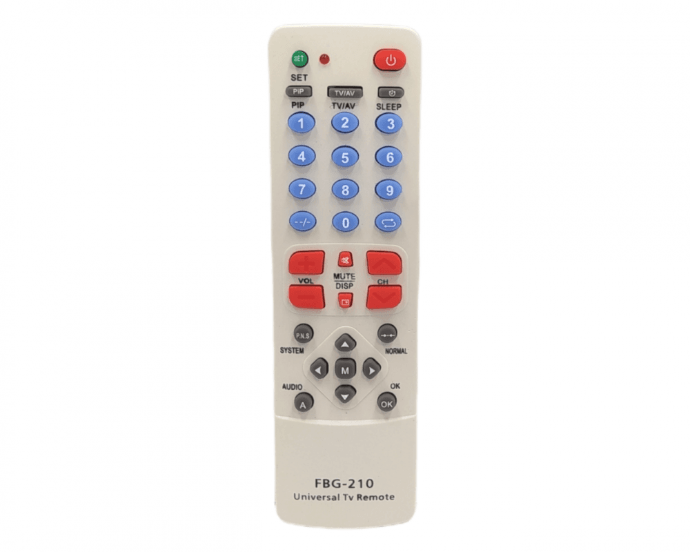 Controle Remoto Universal Compativel TV Tubo LCD LED FBG-210
