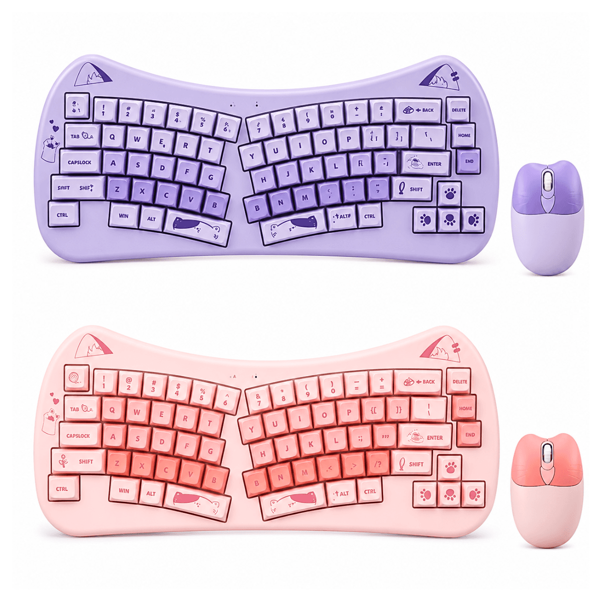 Kit Gamer Teclado Semi-Mecânico Mouse Wireless Sem AL-313M