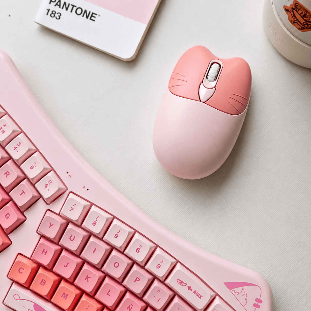Kit Gamer Teclado Semi-Mecânico Mouse Wireless Sem AL-313M