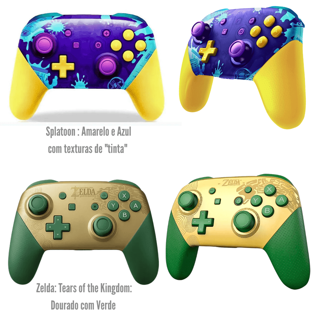 Controle Gamer Bluetooth Sem Fio Compatível Console PC K001
