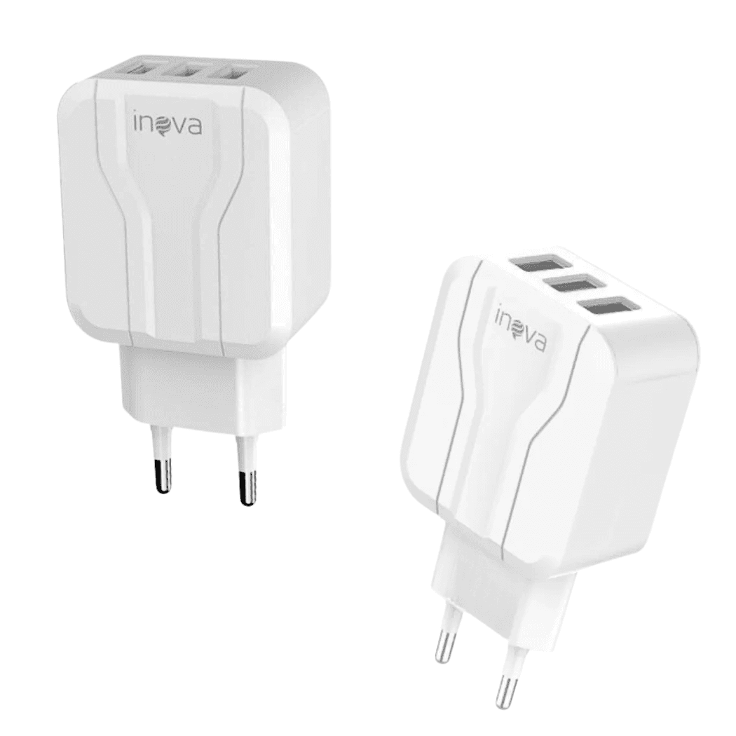 Carregador Completo TURBO 03 Entradas USB 5 1A CAR-3257C