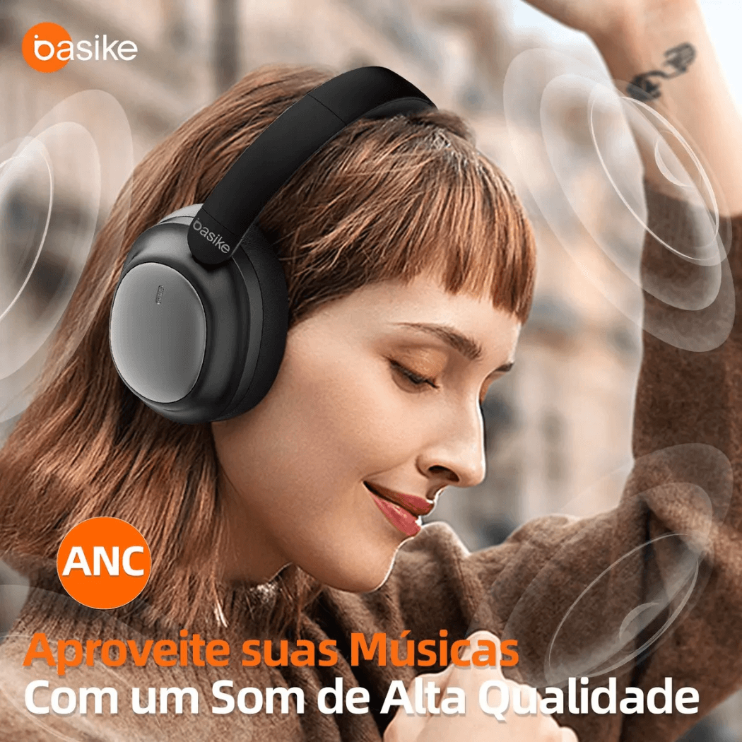 Fone Ouvido Bluetooth 5 4 Premium Cancelamento BA-FON144