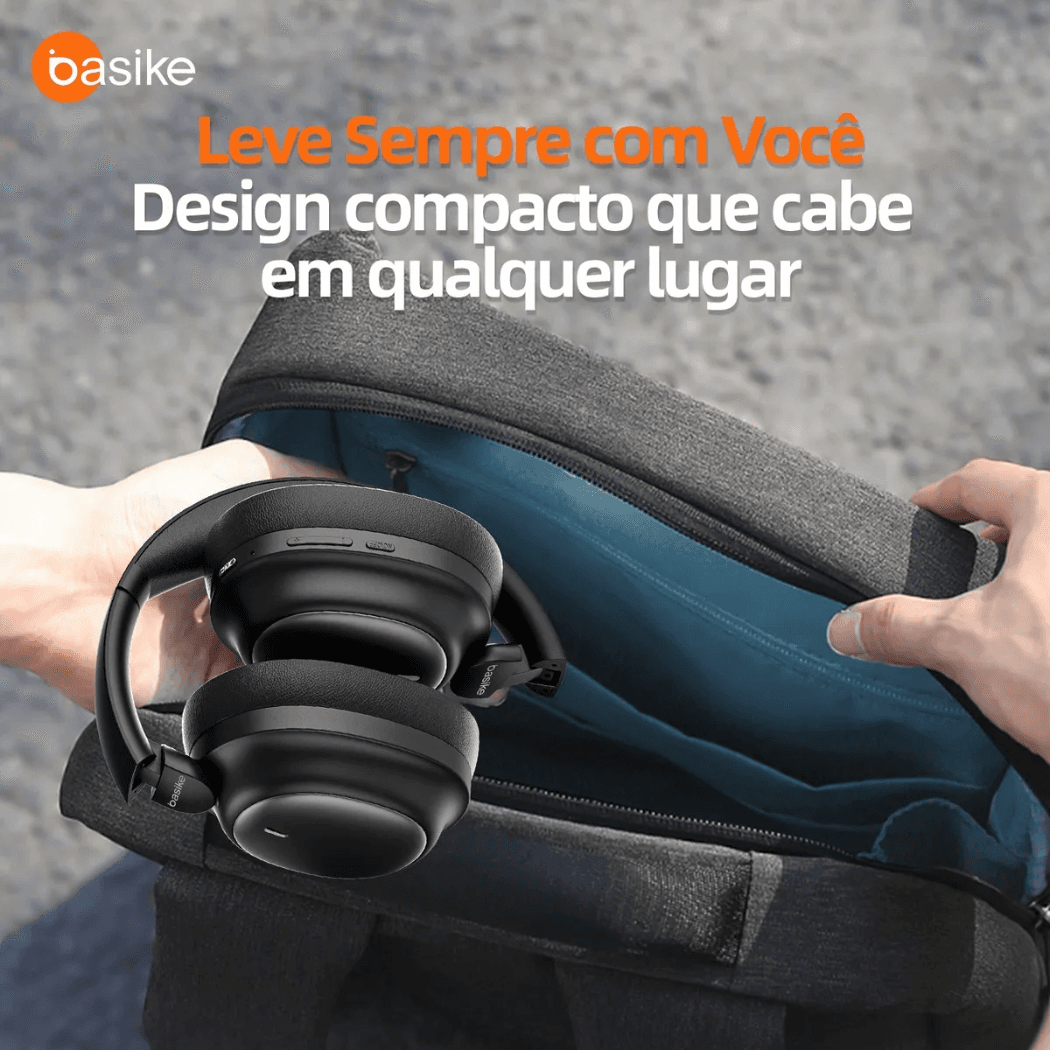 Fone Ouvido Bluetooth 5 4 Premium Cancelamento BA-FON144