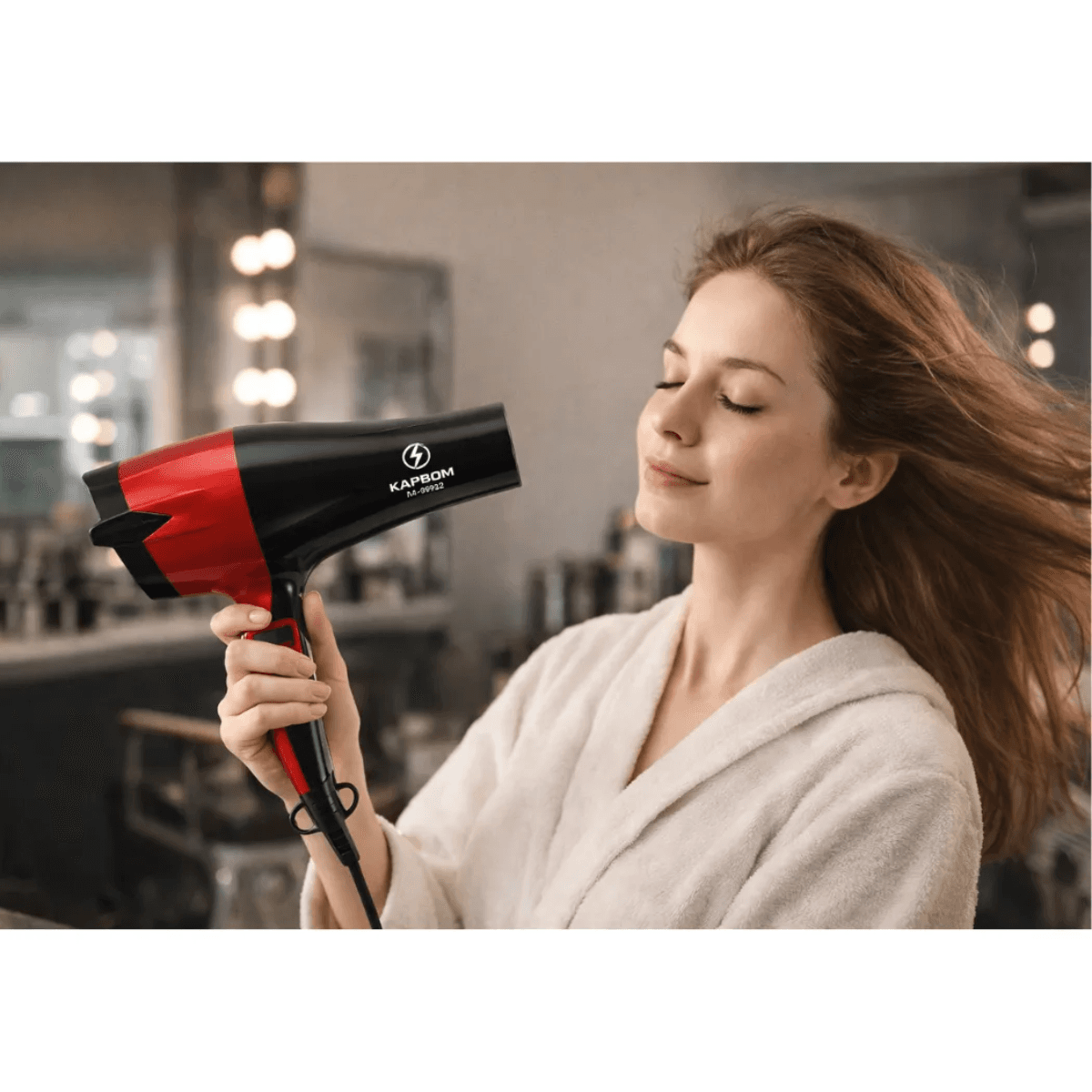 Secador Cabelo Profissional 3000w Premium KA-0922