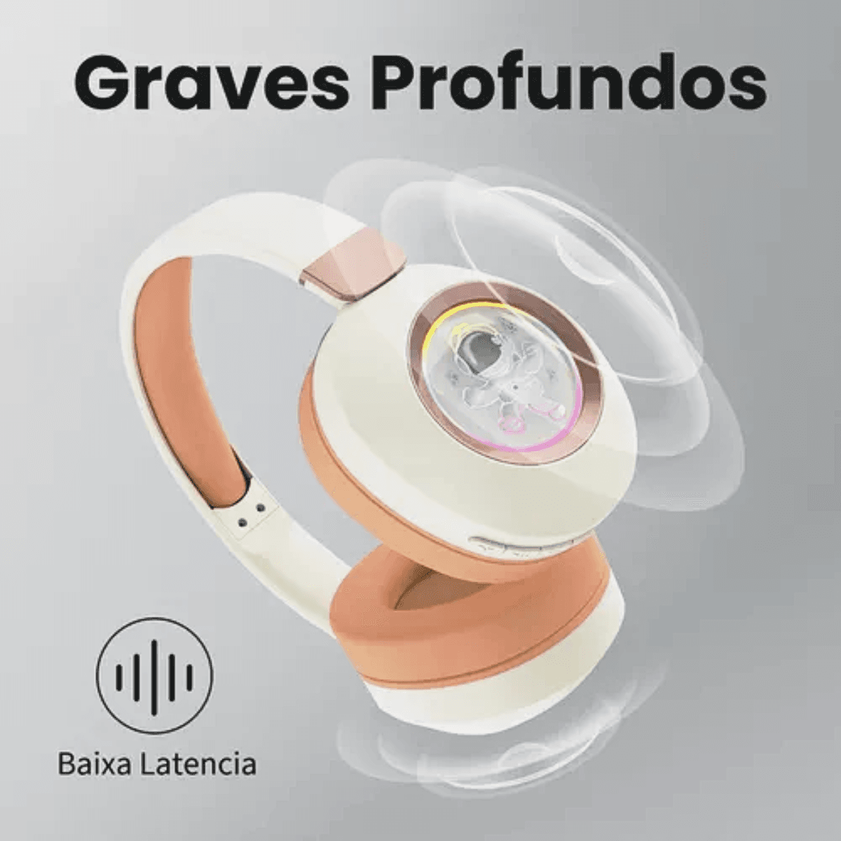 Fone Ouvido Bluetooth Wireless Desenho ST-856ASTRONAUTA
