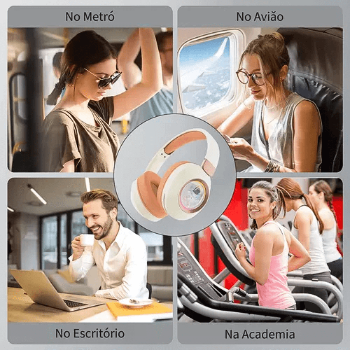 Fone Ouvido Bluetooth Wireless Desenho ST-856ASTRONAUTA