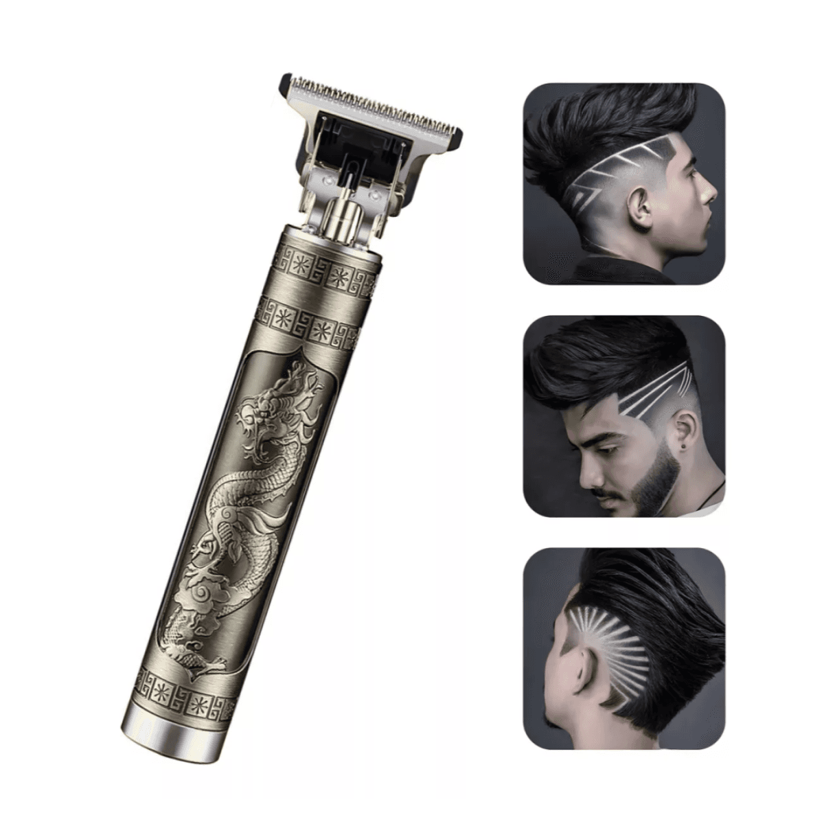 Máquina Barbear Cortar Cabelo Recarregável Dragão LEY-1544