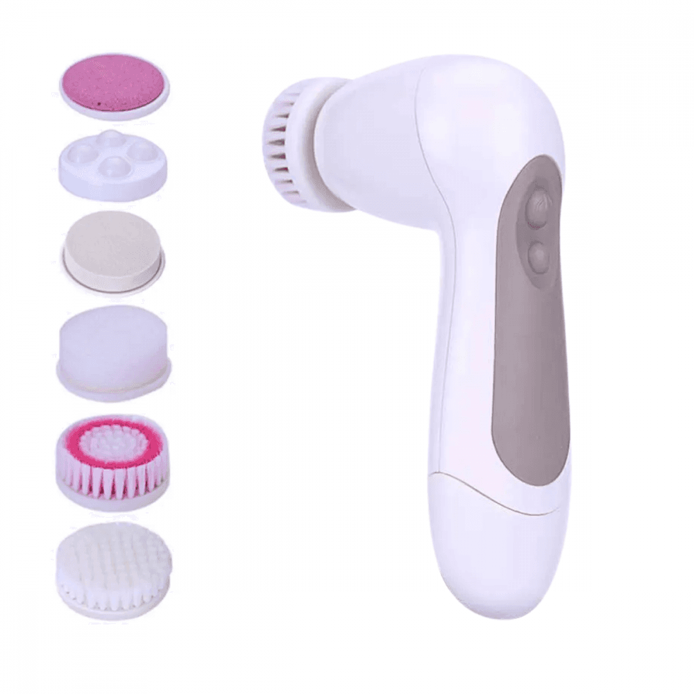 Escova Massageadora Limpeza Facial Eletrica Rotativa AK-2708