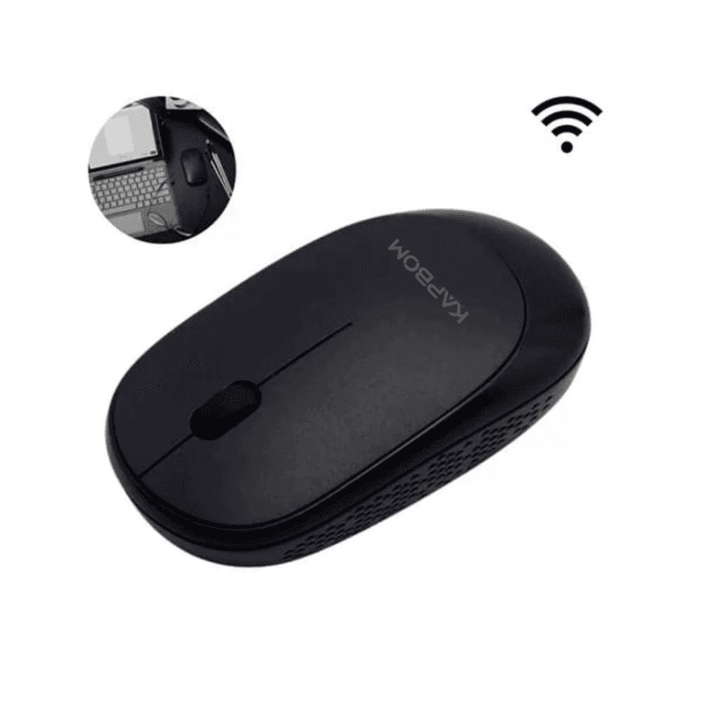 Mouse Optico Sem Fio 1600dpi PC Notebook KA-602