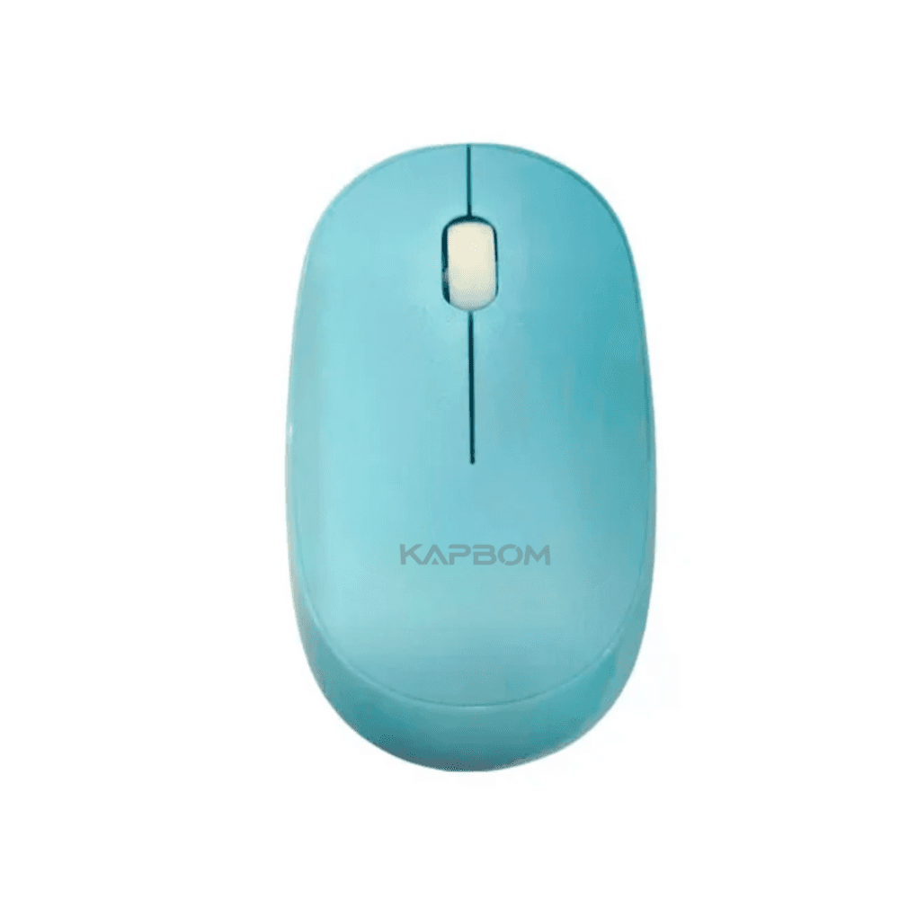 Mouse Optico Sem Fio 1600dpi PC Notebook KA-602 — Azul