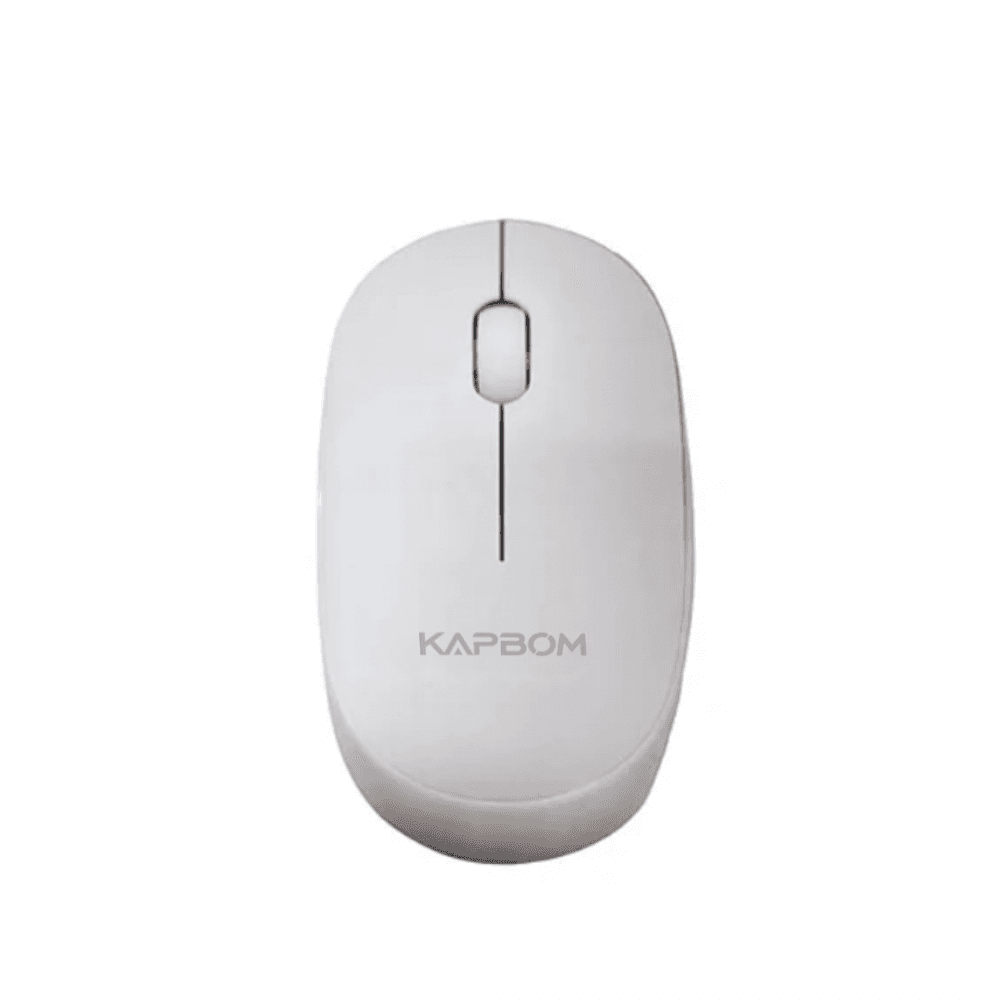 Mouse Optico Sem Fio 1600dpi PC Notebook KA-602 — Branco