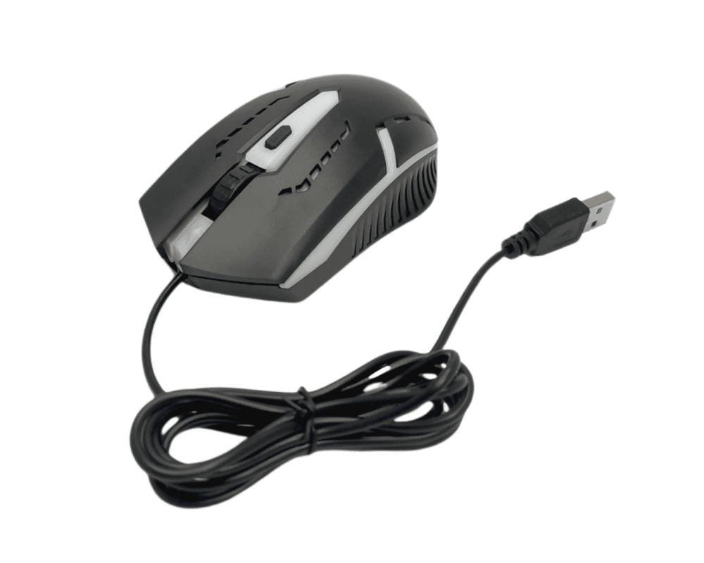 Mouse Óptico Gamer LED RGB Weibo M-39