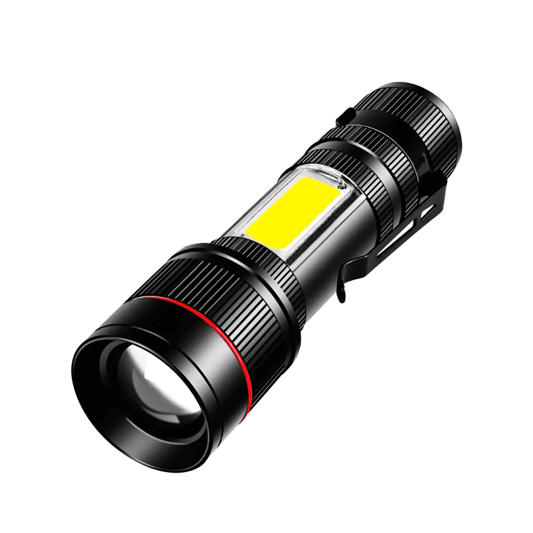 Mini Lanterna Tática Led Zoom Recarregável USB KA-L1310