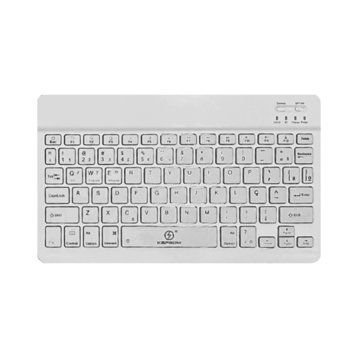 Teclado Slim Bluetooth BT Inteligente Tablet Celular KA-690