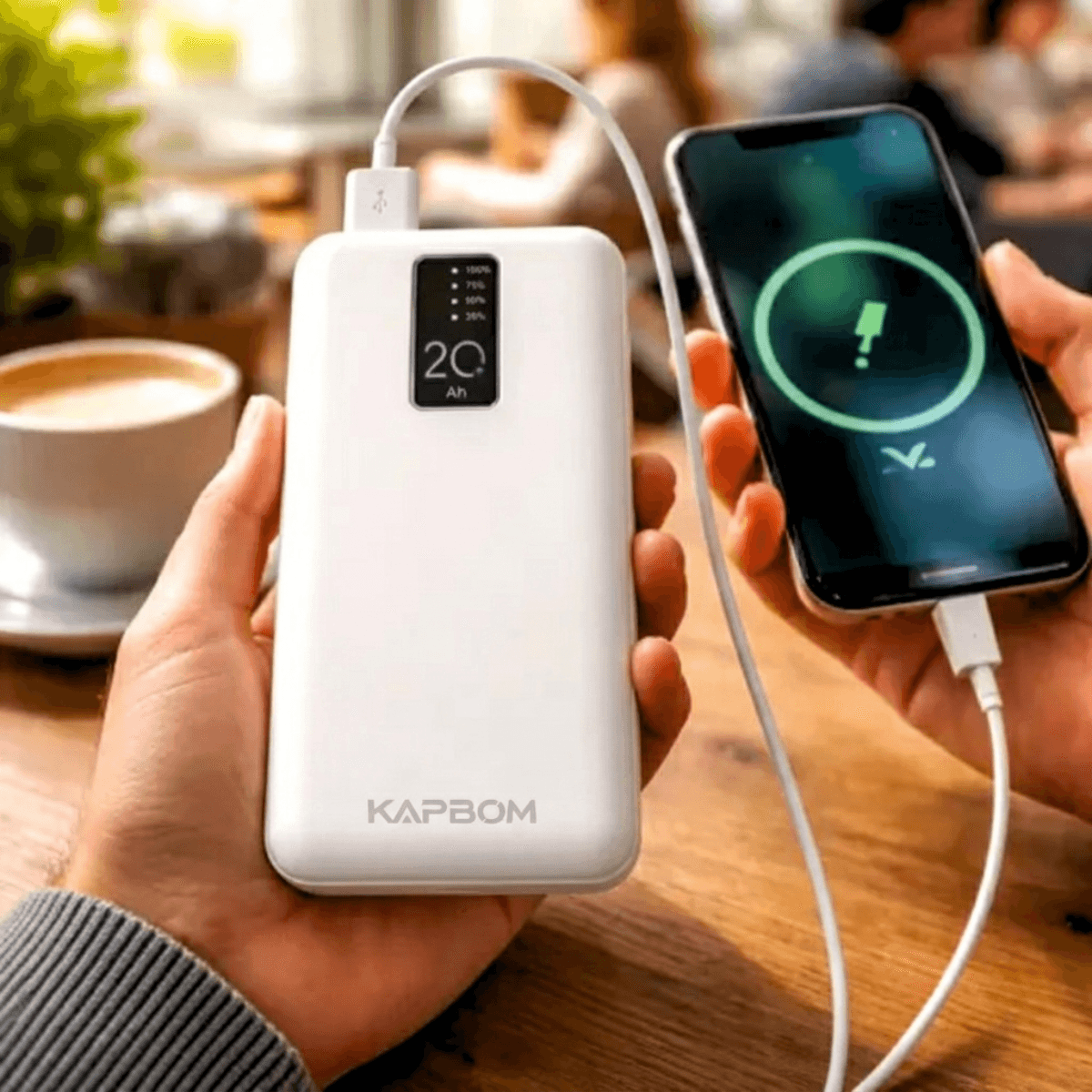 Carregador Portátil Power Bank 20000mAh 10W 04 Saídas KA-964
