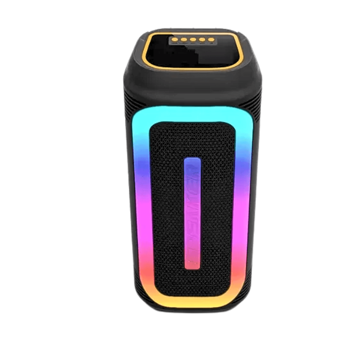 Caixa Som Multimídia Alto-Falante LED RGB Bluetooth MD-12268