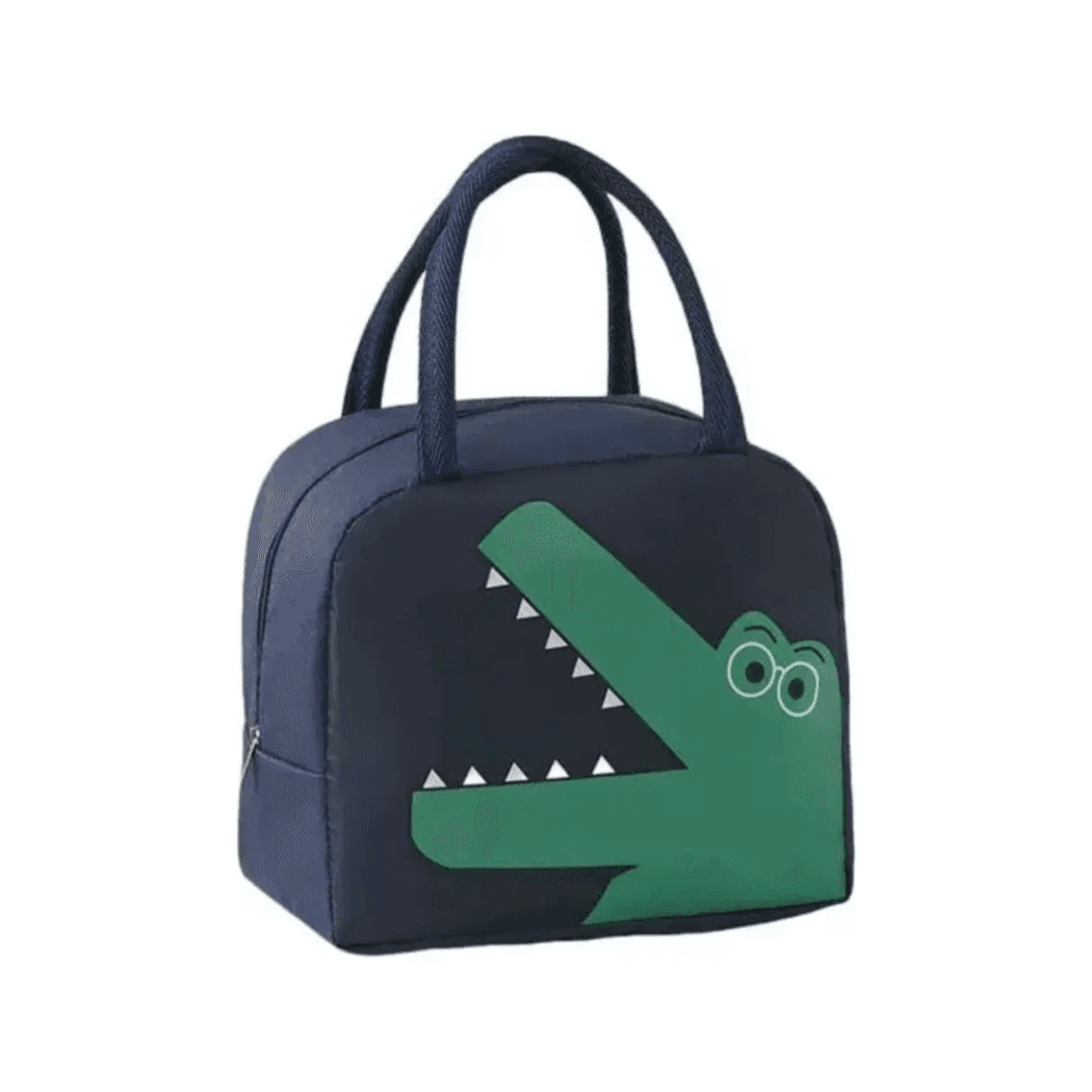 Bolsa Térmica Lancheira Escolar Alça Estampas KA-1413 — Jacaré