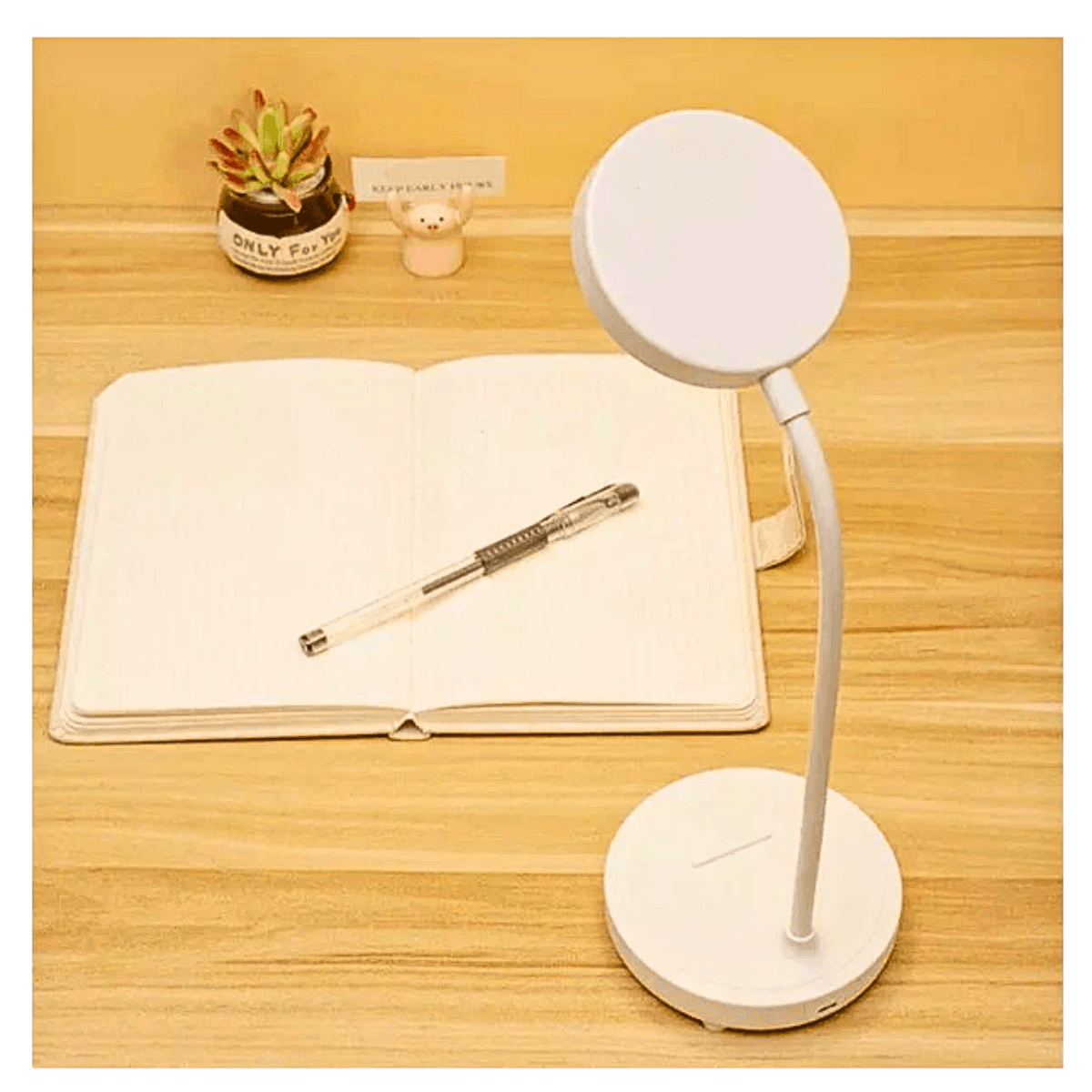 Luminária Mesa Touch Leds Compacta Leitura Estudo NO-1211