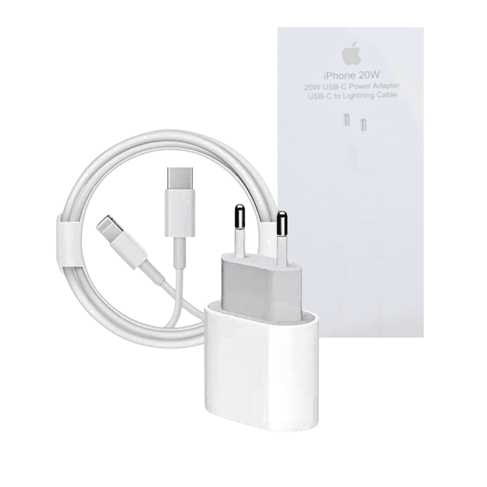 Carregador Completo Conexão Lightning TIPO-C 20W A2347-X