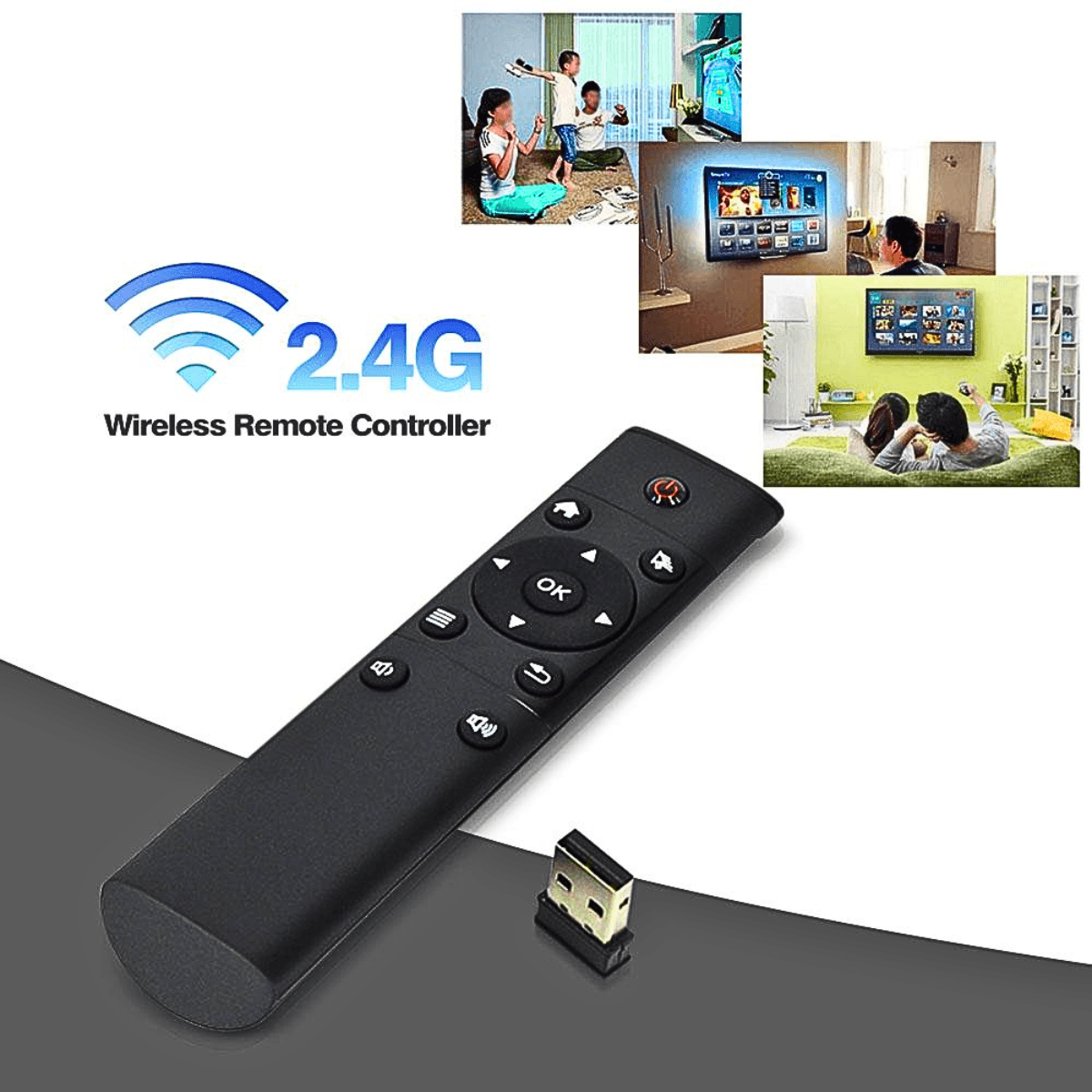 Controle Air Mouse Sensor Movimento AL-309