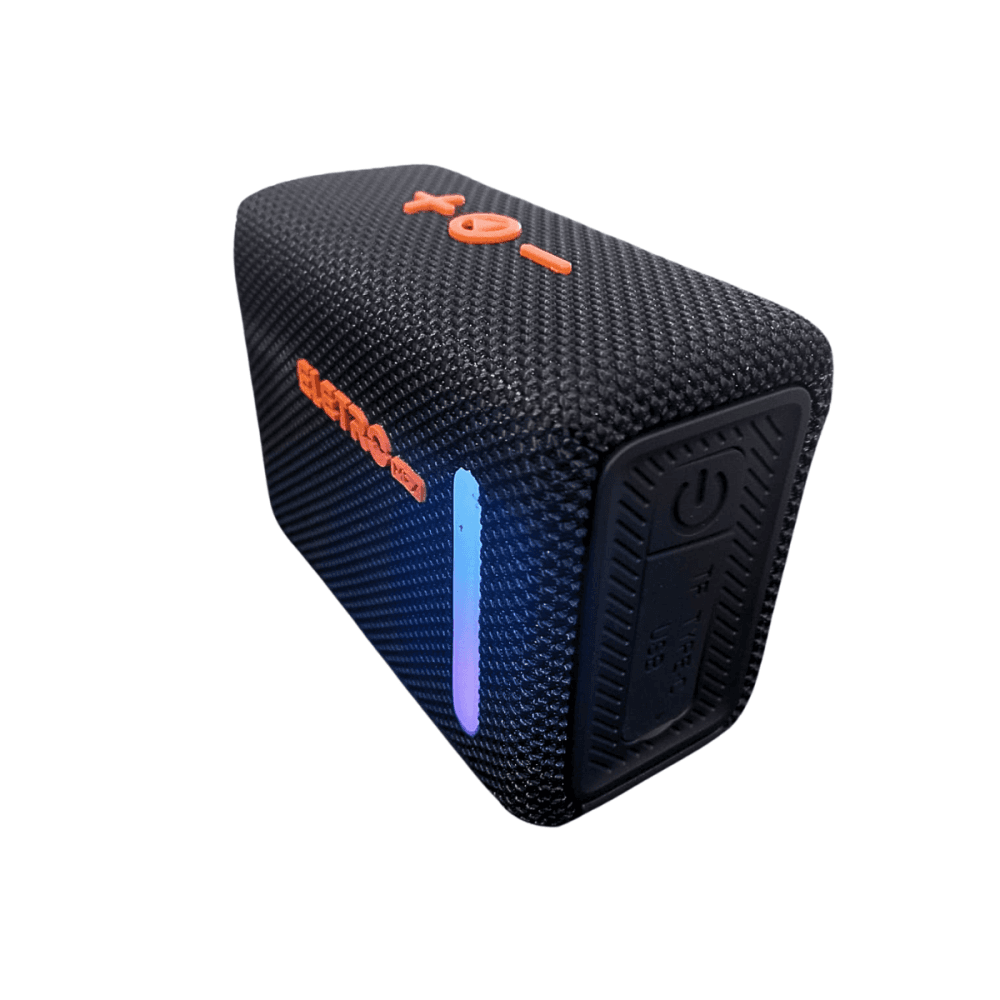 Caixa Som Bluetooth Portátil LED 30W Prova D agua EL-1104