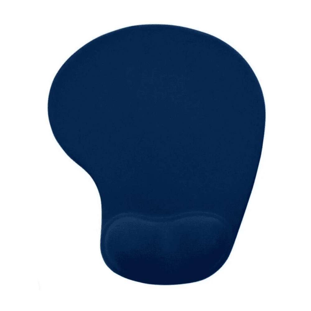 Suporte Mouse Pad Ergonômico Apoio Punho Super Macio KA-600 — Azul Marinho