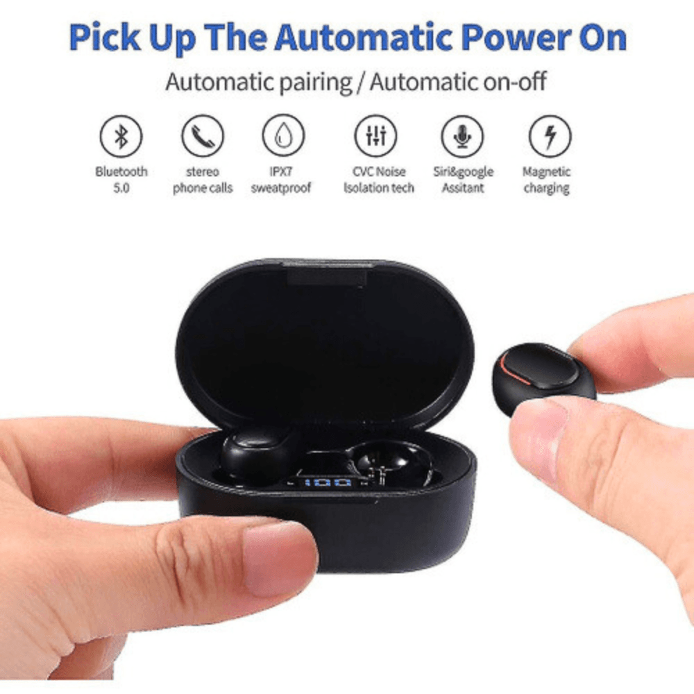 Fone Ouvido Intra Auricular Bluetooth Case A-975